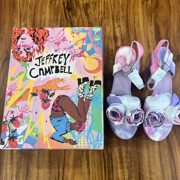 Jeffrey Campbell Shoes - New Jeffrey Campbell Lilac Lila Denim Size 8